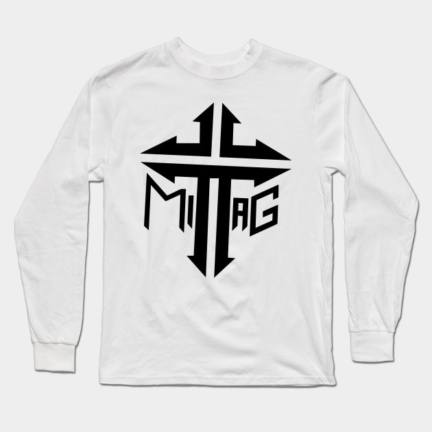 Mittag Logo Long Sleeve T-Shirt by KINg ART DEpot